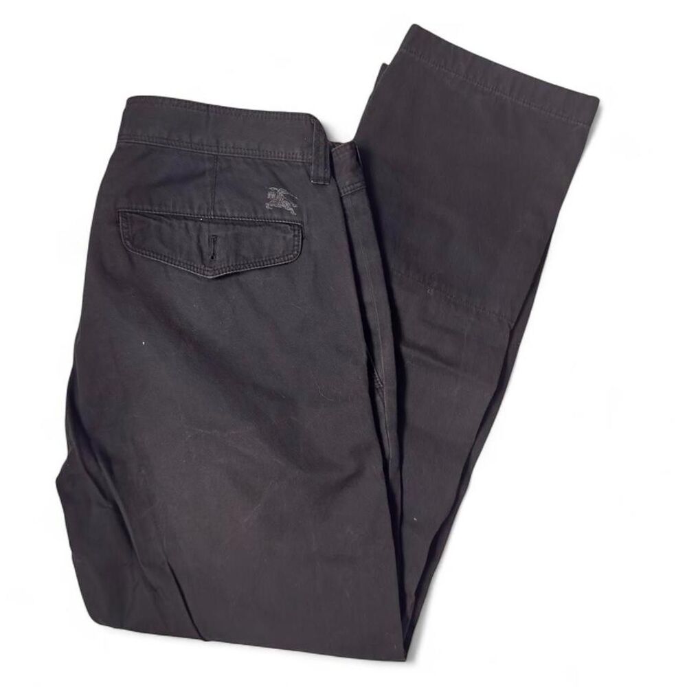 (2005-2015) Burberry Black Label Chinos - Charcoal - 82 (Fits 32)